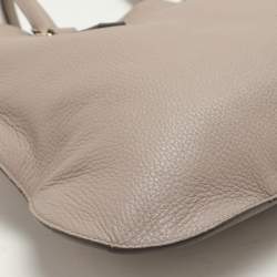 Jil Sander Beige Leather Tote