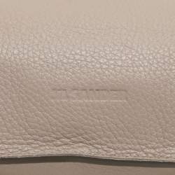 Jil Sander Beige Leather Tote