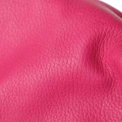 Jil Sander Pink Leather Baguette Shoulder Bag