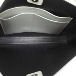 Jil Sander Grey Leather Medium Tangle Shoulder Bag