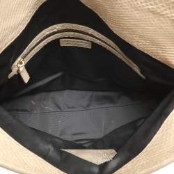 Jil Sander Beige Python Top Handle Bag