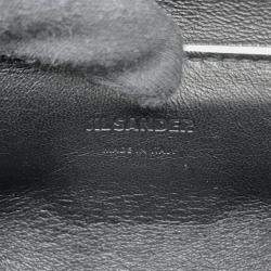مملوكة مسبقًا حقيبة كتف جيل ساندر كانولو جلد سي فوم حجم صغير جداً