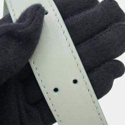 مملوكة مسبقًا حقيبة كتف جيل ساندر كانولو جلد سي فوم حجم صغير جداً