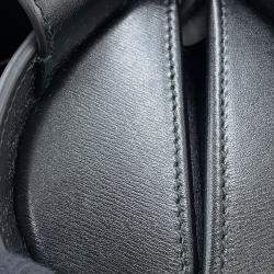 Pre Owned Jil Sander Cannoli Black Calf Leather Size Small