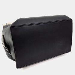 Pre Owned Jil Sander Black Leather bucket bag