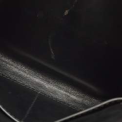 Pre Owned Jil Sander Burgundy Lizard Flap Clutch