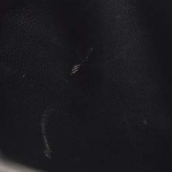 Pre Owned Jil Sander Burgundy Lizard Flap Clutch