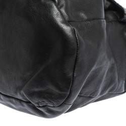 Jimmy Choo for H&M Black Leather Tassel Zip Tote