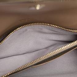 Jimmy Choo Pink Micro Glitter Fabric Emmie Chain Clutch