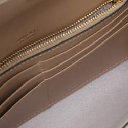 Jimmy Choo Pink Micro Glitter Fabric Emmie Chain Clutch