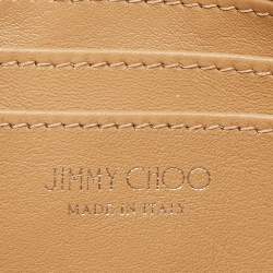 Pre Owned Jimmy Choo Brown Faux Fur Madeline Crossbody Bag