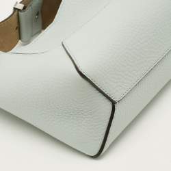 مملوكة مسبقًا حقيبة هوبو جيمي تشو جلد أزرق صغيرة دياموند