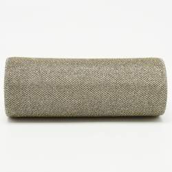 Jimmy Choo Gold/Silver Lurex Trinket Clutch