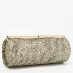 Jimmy Choo Gold/Silver Lurex Trinket Clutch