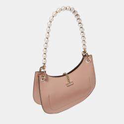 Pre Owned Jimmy Choo Pink - Leather - Shoulder Bag