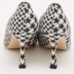 Jimmy Choo Multicolor Wool Crystal Embellished Nicole 90 Pointed Toe Pumps Size 38