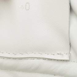 Pre Owned حذاء رياضي جيمي تشو راين جلد وغلتر متعدد الألوان برباط مقاس 37