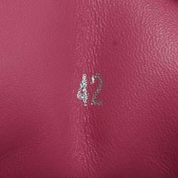 Pre Owned Jimmy Choo Diamond Light Maxi Size 42 Pink Leather Low Top Sneakers