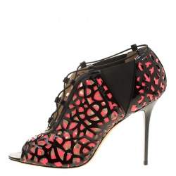 مملوكة مسبقًا بوت جيمي تشو تاكتيك قماش وجلد قصة ليزر لونين برباط مقاس 41