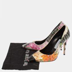 Off-White x Jimmy Choo Multicolor Vinyl Anne Pumps Size 39