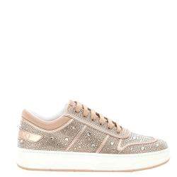 jimmy choo trainers rose gold