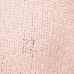 Pre Owned Jimmy Choo Pink Fabric Diamond Low Top Sneakers Size 37