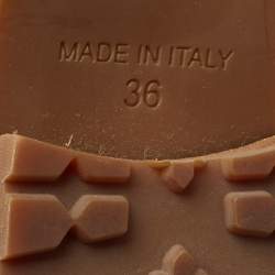 Pre Owned Jimmy Choo Brown Suede Yearn Buckle Over the Knee Boots Size 36