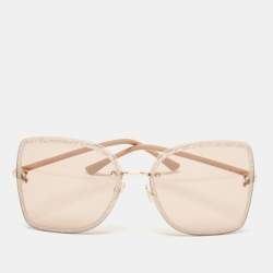 Jimmy Choo Rose Gold  LETI/S Buetterfly Sunglasses