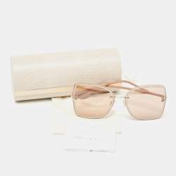 Jimmy Choo Rose Gold  LETI/S Buetterfly Sunglasses