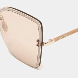 Jimmy Choo Rose Gold  LETI/S Buetterfly Sunglasses