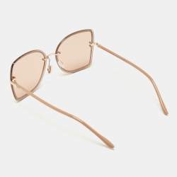 Jimmy Choo Rose Gold  LETI/S Buetterfly Sunglasses