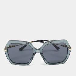 Jimmy Choo Black Esther/S C8WIR Oversized Sunglasses
