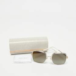 Jimmy Choo Grey Gradient JAYLA/S Oversized Sunglasses