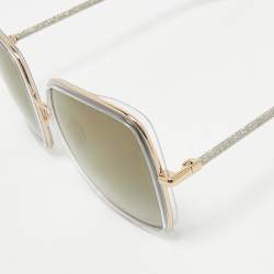 Jimmy Choo Grey Gradient JAYLA/S Oversized Sunglasses