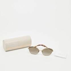 Pre Owned Jimmy Choo Brown Gradient 06JHA Marilia Cat Eye Sunglasses