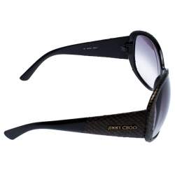 مملوكة مسبقًا نظارة شمسية جيمي تشو MOJO/S جلد ثعبان كبيرة