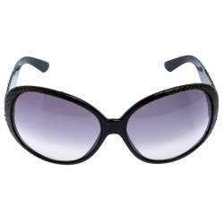 مملوكة مسبقًا نظارة شمسية جيمي تشو MOJO/S جلد ثعبان كبيرة