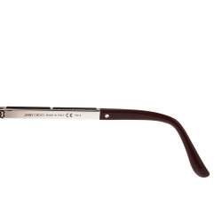 Jimmy Choo Burgundy Opal /Burgundy Gradient ERIE/S Round Sunglasses