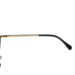 Jimmy Choo Gold Shimmer Inlay/ Grey Sonny/S Cat Eye Sunglasses