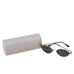 Jimmy Choo Gold Shimmer Inlay/ Grey Sonny/S Cat Eye Sunglasses