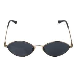 Jimmy Choo Gold Shimmer Inlay/ Grey Sonny/S Cat Eye Sunglasses