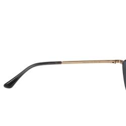 Jimmy Choo Gold Shimmer Inlay/ Grey Sonny/S Cat Eye Sunglasses