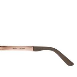 Jimmy Choo Beige Leather/Brown Gradient Nita/S Cat Eye Sunglasses