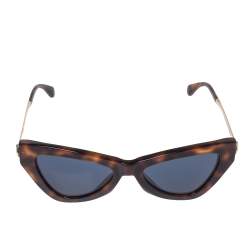 Pre Owned نظارة شمسية جيمي تشو دونا عيون قطة ترتوايز أزرق و بني