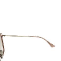 Jimmy Choo Pink/Silver Gradient Glossy/S Square Sunglasses