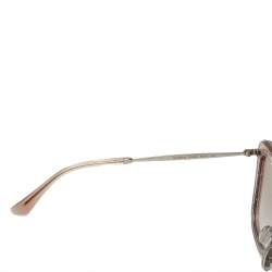 Jimmy Choo Pink/Silver Gradient Glossy/S Square Sunglasses