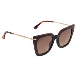 Jimmy Choo Brown / Brown Gradient OCHYA Ciara Cat Eye Sunglasses