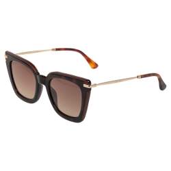 Jimmy Choo Brown / Brown Gradient OCHYA Ciara Cat Eye Sunglasses