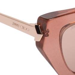 Jimmy Choo Shimmer Pink/ Rose Gold W662S Donna Cat Eye Sunglasses