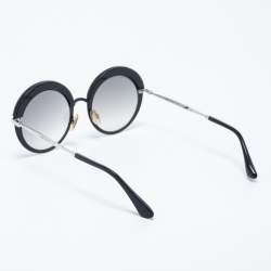 Jimmy Choo Black GOTHA/S Round Gradient Sunglasses